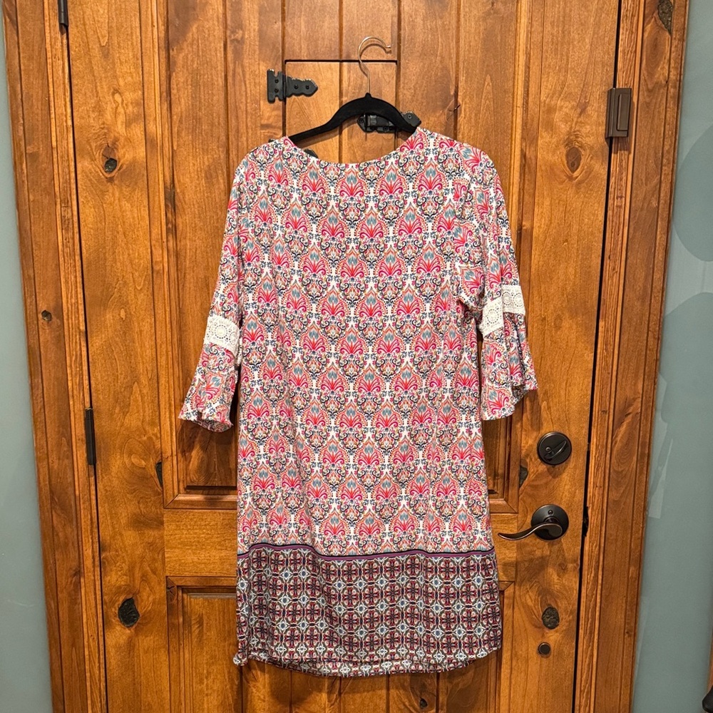 Colorful Patterned Dress - Picture 5 of 6